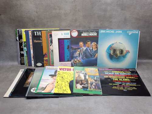 Vinyl records, including soundtracks