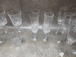 Collection of crystal stemware - 5