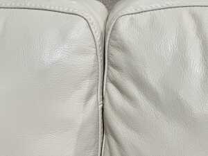 Modern 2.5-seat leather couch - 4