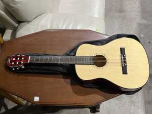 CBSKY Acoustic guitar with soft case