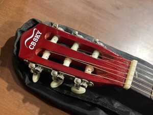 CBSKY Acoustic guitar with soft case - 2