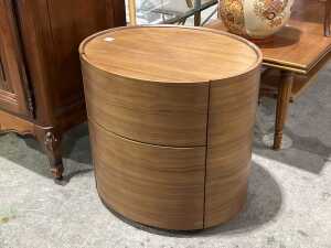 Casterly Mika Oval bedside table - RRP $1,930 - 2