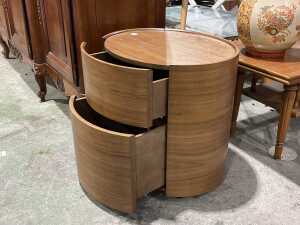 Casterly Mika Oval bedside table - RRP $1,930