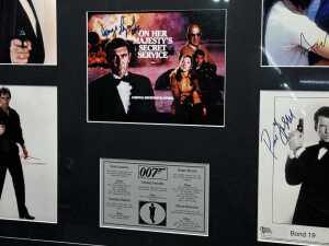 James Bond memorabilia collage - 6