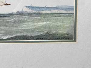 Two framed ship prints on paper - 5