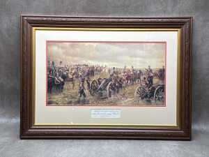 After James Beadle's 'Napoleon's last inspection of his army...'. Print on paper