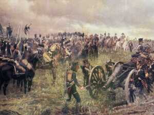 After James Beadle's 'Napoleon's last inspection of his army...'. Print on paper - 2