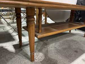 Mid-century timber coffee table - 2