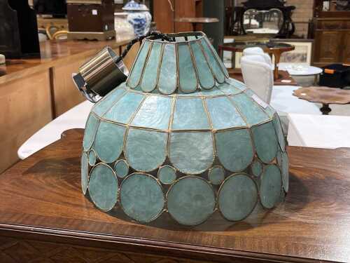 Vintage pendant light shade