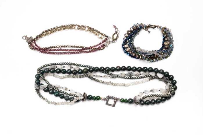 A collection of Amy Kahn Russell jewellery