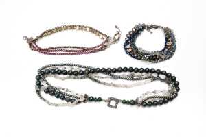 A collection of Amy Kahn Russell jewellery
