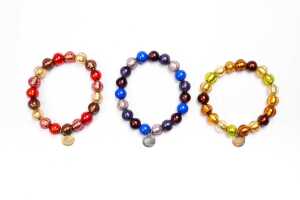 Three Il Murano de Francesco bracelets
