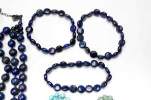 A collection of gemstone beads - 2