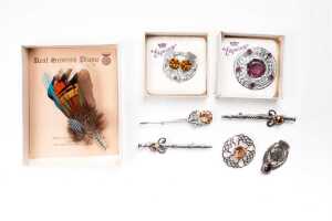 A collection of Scottish jewellery