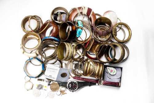 A large collection of costume jewellery