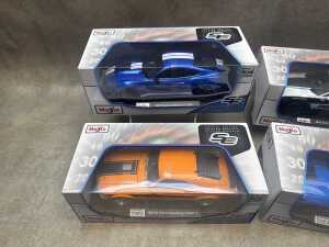Four Maisto special edition 1:18 scale die-cast model Ford Mustang cars - 2