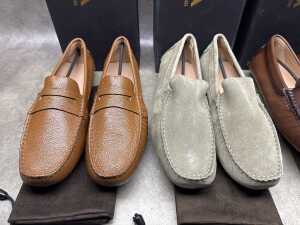 Four NEW pairs of Nappa Tori Australia leather men's shoes, size UK 12 - 2