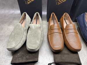 Four NEW pairs of Nappa Tori Australia leather men's shoes, size UK 12 - 2
