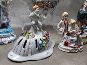 Group of antique porcelain figures - 2