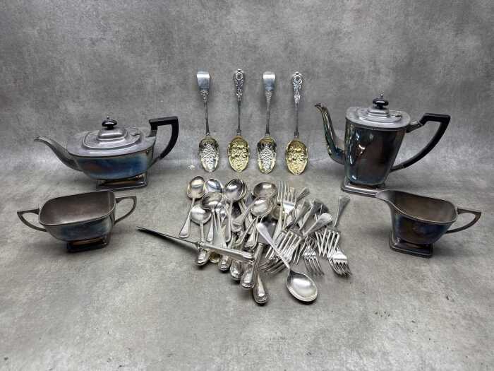 Group of silver-plate