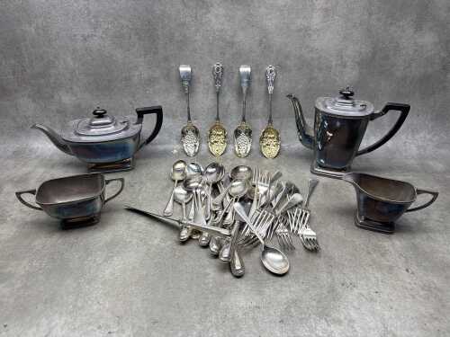 Group of silver-plate