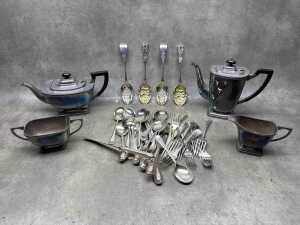Group of silver-plate