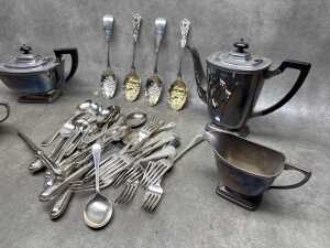 Group of silver-plate - 2