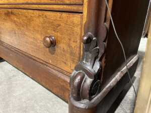 Victorian chest of drawers - 6