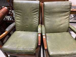 Pair of mid-century armchairs - 2