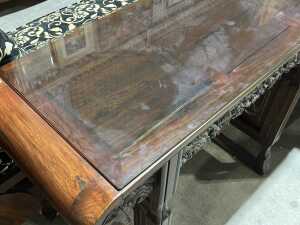 Chinese Qing-style rosewood alter table - 2
