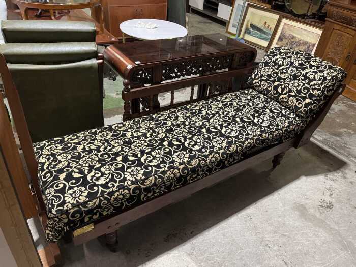 Early 20th century miners couch
