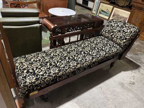 Early 20th century miners couch
