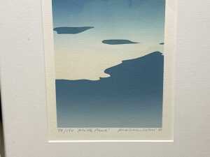 Malcolm Warr, 'Mitre Peak', 1985, 78/150. Screen print on paper - 3