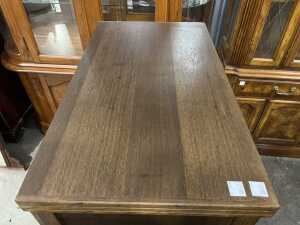 Modern timber chest of five drawers - 4