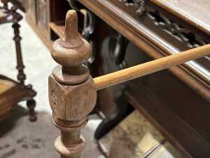 Marble top pot cupboard - 5