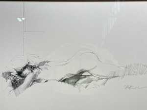 Pair of Charles Billich framed reproduction prints on paper - 2