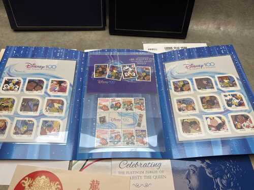 Collection of stamp special editions