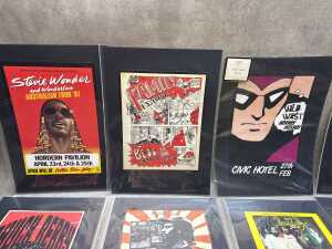 Collection of music-related reproduction posters - 3
