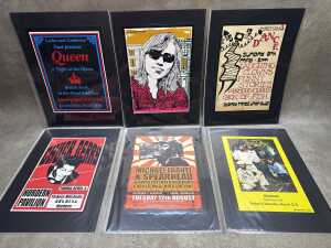 Collection of music-related reproduction posters - 4