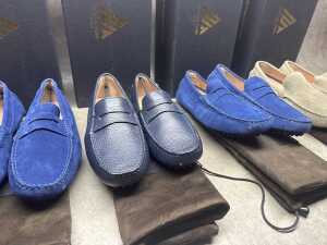 Four NEW pairs of Nappa Tori Australia leather men's shoes, size US 7 - 3