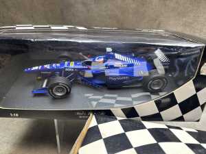 Two Minichamps model cars, Jaguar and Peugeot - 2