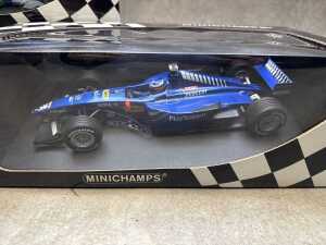 Two Minichamps 1999 Benetton and Peugeot model cars - 3