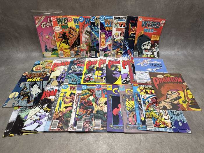 Collection of comic books