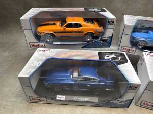 Four Maisto special edition 1:18 scale die-cast - 2