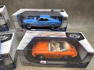 Four Maisto special edition 1:18 scale die-cast - 3