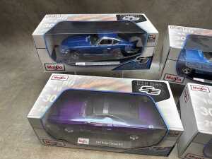 Four Maisto special edition 1:18 scale die-cast - 2