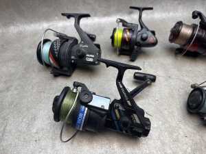 Five fishing reels - 3