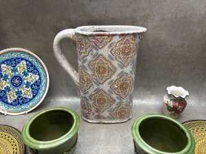 Rustic ceramic serving ware - 3
