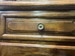 Pair of timber bedside tables - 5