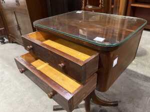 Timber occasional table - 4